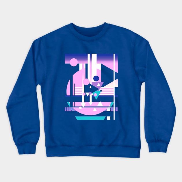 Pure Abstract Joy! Crewneck Sweatshirt by Wicked Wholesome